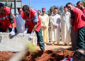 تشييع جثمان الراحلة عائشة الخطابي بحضور صاحب السمو الملكي الأمير مولاي رشيد