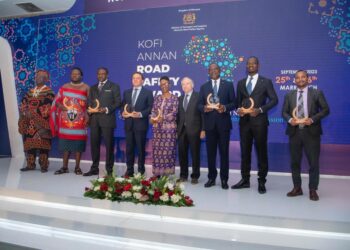 مراكش: منح جائزة كوفي عنان الفخرية للسلامة الطرقية للوكالة الوطنية للسلامة الطرقية