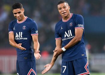 أشرف حكيمي يسجل هدفه الثاني في الموسم الرياضي 2023-2024