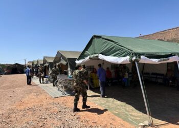 زلزال الحوز .. قافلة طبية متعددة التخصصات لإنقاذ الجرحى في جماعة ثلاث نيعقوب