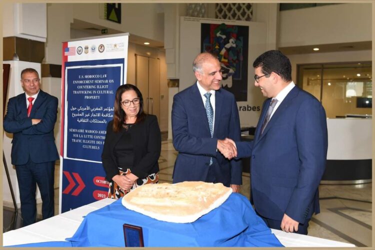 المغرب يستعيد 3 حفريات أثرية يعود تاريخها لأكثر من 250 مليون سنة