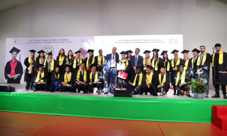 معهد الحسن الثاني للزراعة والبيطرة يحتفي بخريجي فوج سنة 2023