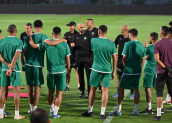 الركراكي يبرمج حصة تدريبية مفتوحة أمام وسائل الإعلام