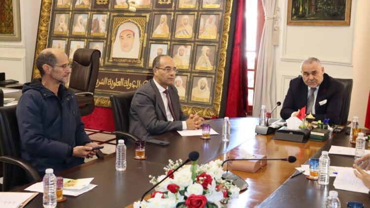 اجتماع عمل ل"غرفة التجارة والصناعة والخدمات بالدارالبيضاء" مع "منصة الشباب بين الويدان"