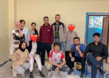 شباب المدينة يبصمون على مبادرة لتزيين فضاء مركز حماية الطفولة بالناظور