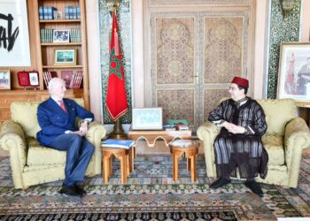بوريطة يجري مباحثات مع المبعوث الشخصي للصحراء المغربية ستافان دي ميستورا
