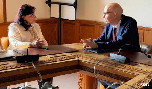 بوعياش تبحث بجنيف مع فولكر تورك سبل تعزيز دور المؤسسات الوطنية لحقوق الإنسان